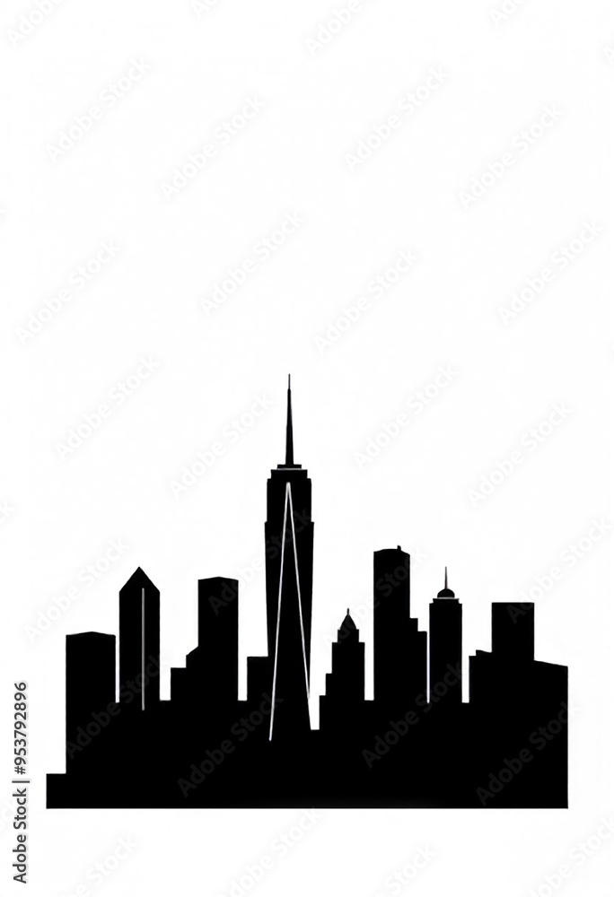 silhouette of building facade, black and white silhouette line drawing illustration of old houses scheme in white background silhouette of building facade, black and white silhouette line drawing illustration of old houses scheme in white background