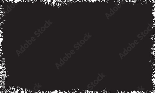 rusty metal grunge rotten coarse erode rust full page template background dirty gritty vector mask frame isolated black design resource