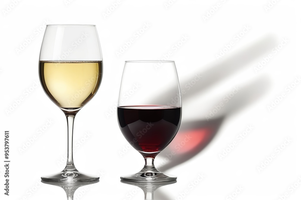 there are two glasses of wine sitting next to each other there are two glasses of wine sitting next to each other