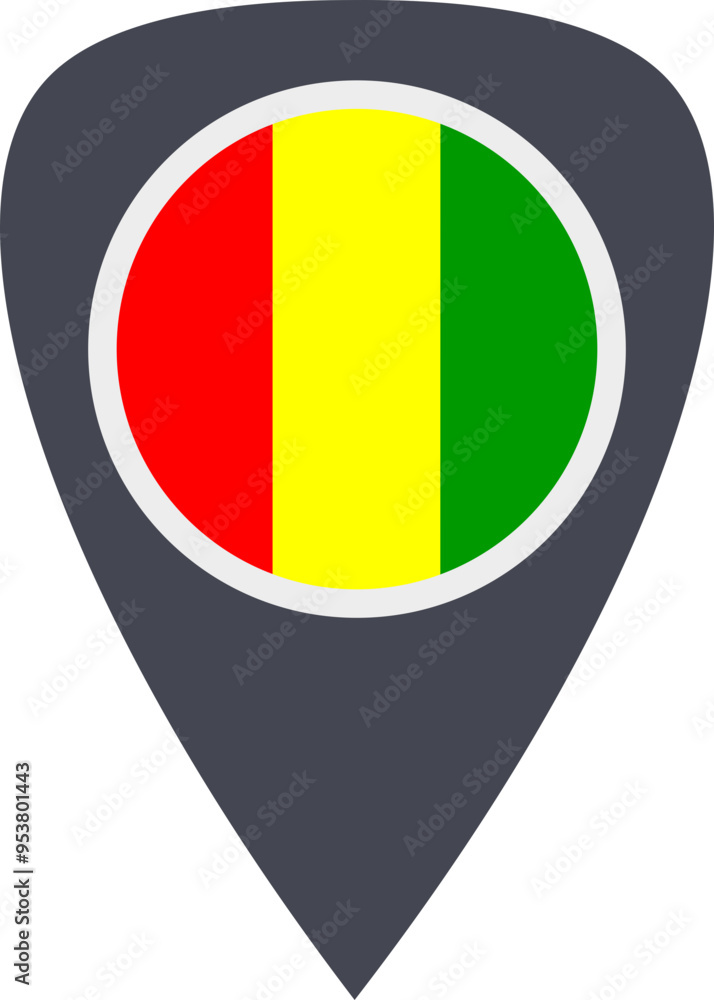 Fototapeta premium Guinean Icon