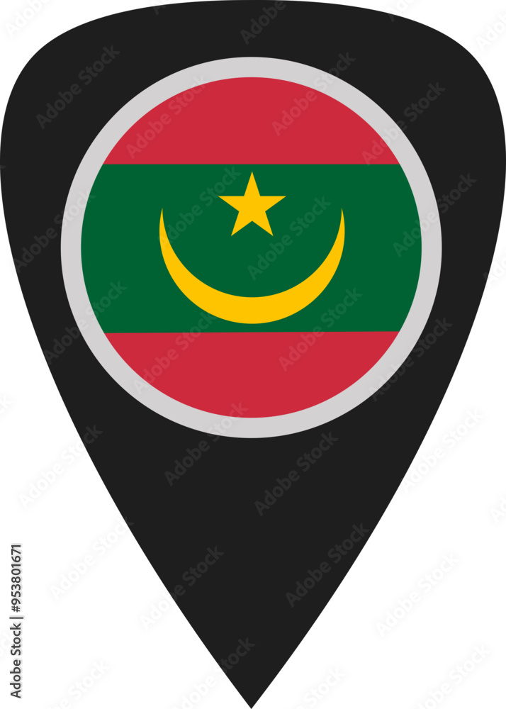 Obraz premium Mauritania Icon