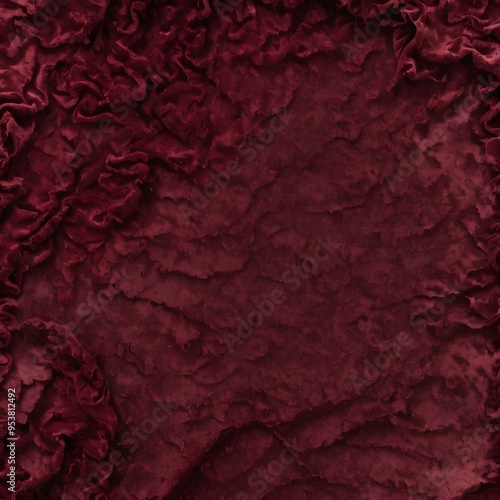 Wallpaper Mural Crushed velvet background with deep red tones Torontodigital.ca