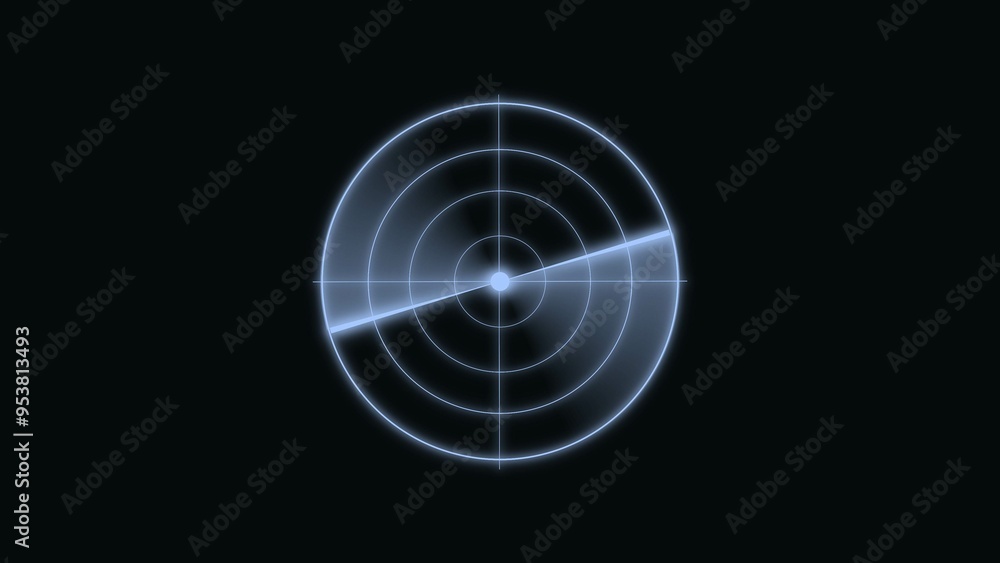 Abstract Searching Military Radar Signal Icon Illustration Background. Abstract Searching Military Radar Signal Icon Illustration Background.