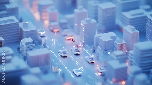 Advanced AI-powered smart city with cutting-edge futuristic infrastructure.
