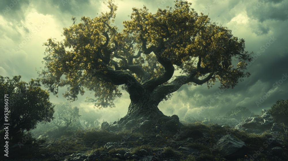 Saving Trees in an Urban Environment, Eco-Friendly Concept Generative AI Saving Trees in an Urban Environment, Eco-Friendly Concept Generative AI