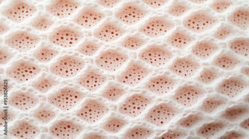 Close-up of white knitted fabric with a textured weave. Close-up of white knitted fabric with a textured weave.