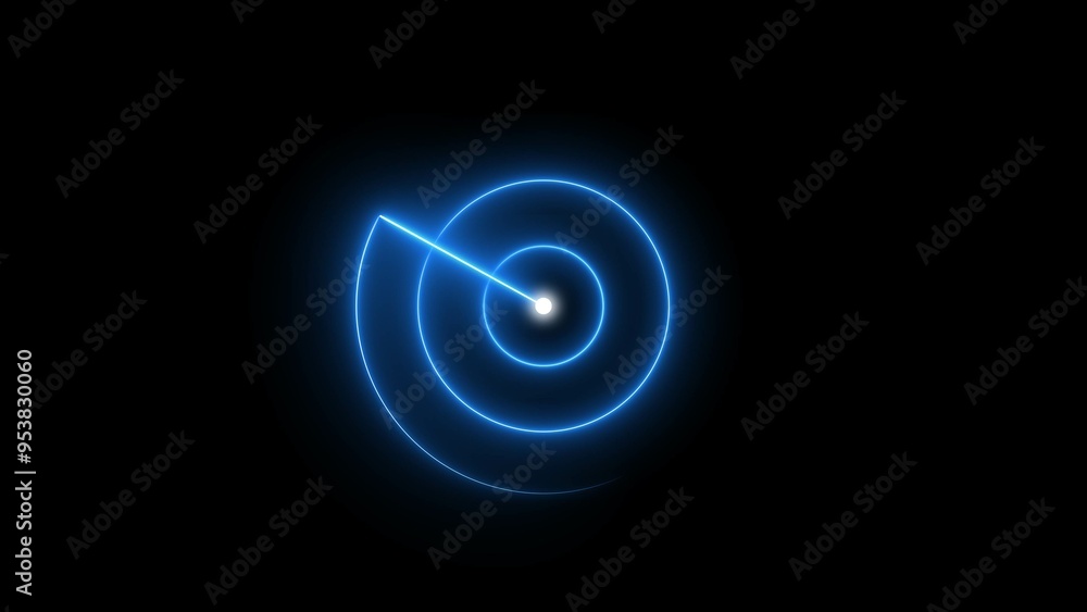 Technology Scanning Military Target Radar Screen Illustration Background. Technology Scanning Military Target Radar Screen Illustration Background.