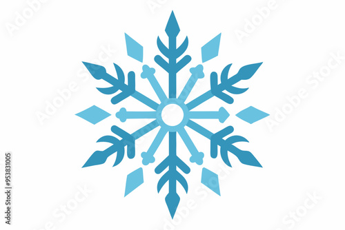 illustration of a snowflake icon