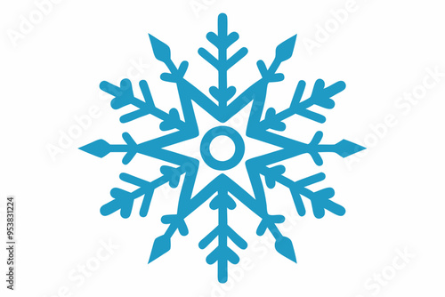 illustration of a snowflake icon