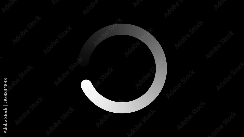 Waiting Spinning Loading Animation Waiting Spinning Loading Animation