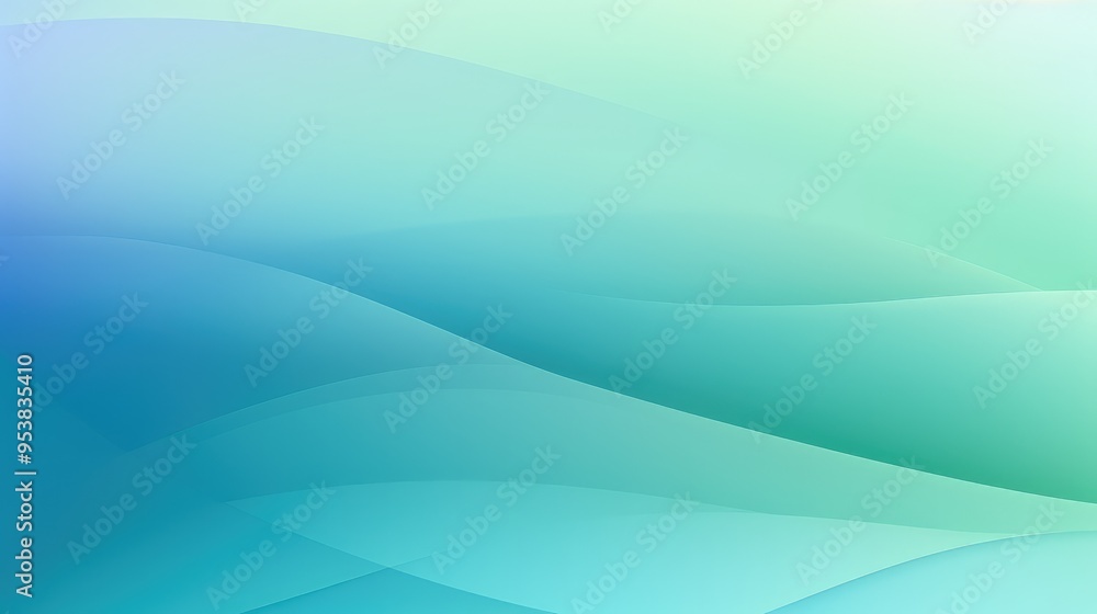 A smooth gradient background featuring soft waves in shades of blue and green, ideal for graphic design or digital art. A smooth gradient background featuring soft waves in shades of blue and green, ideal for graphic design or digital art.