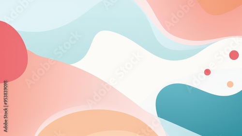 A soft, abstract design featuring flowing shapes and warm colors, perfect for backgrounds or digital projects.