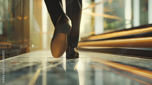 Businessman Walking.