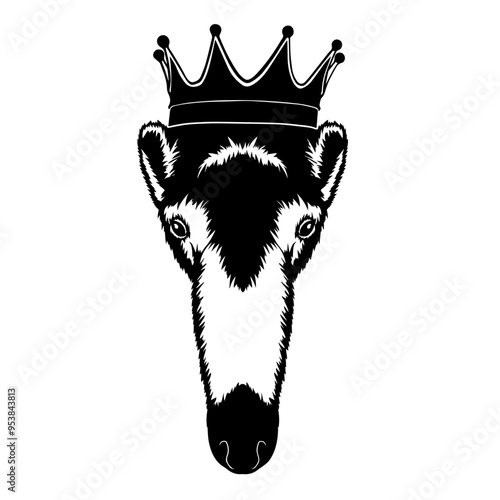 Anteater Wearing A Crown