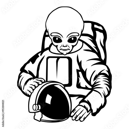 Astronaut Alien