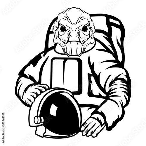 Astronaut Alien