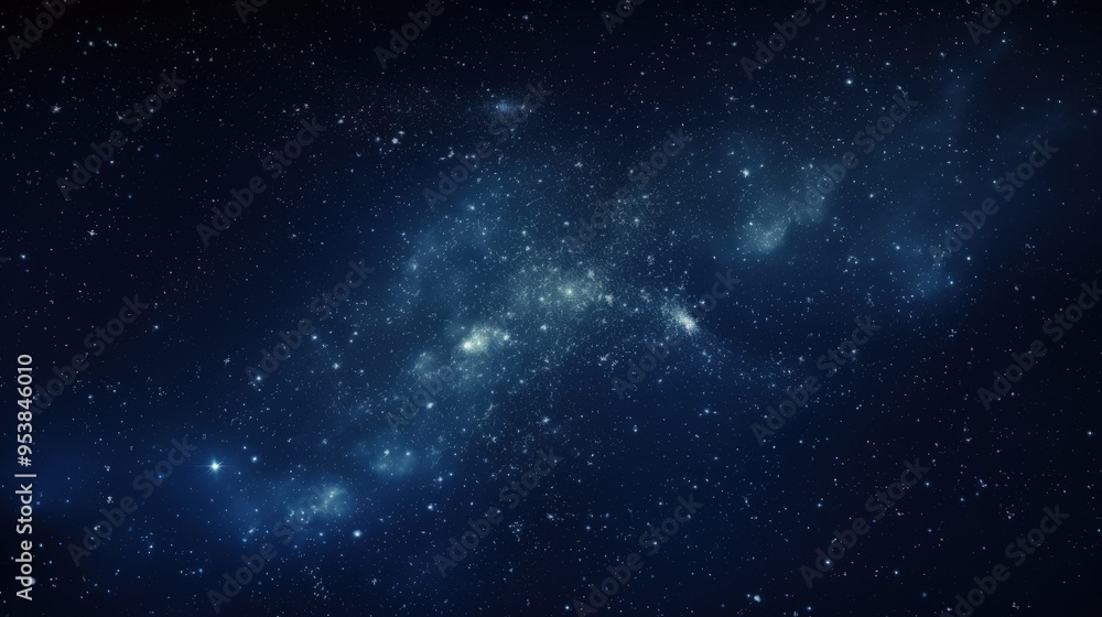 A stunning view of a starry night sky filled with galaxies and stars, evoking a sense of wonder about the universe. A stunning view of a starry night sky filled with galaxies and stars, evoking a sense of wonder about the universe.