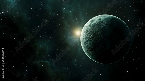 planet and space illustration