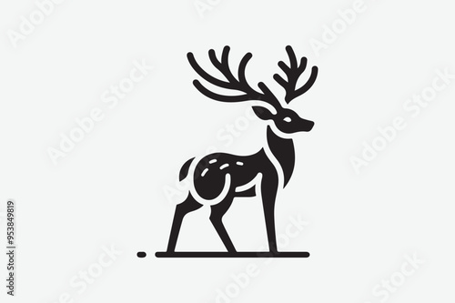 deer vector art and illustration photo