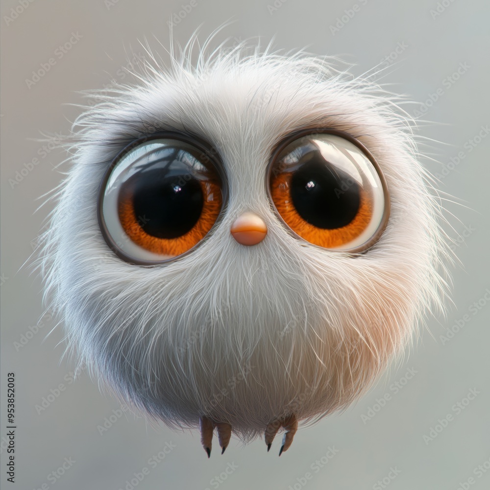 Cute Cartoon Eyes, Whimsical Character Design Generative AI Cute Cartoon Eyes, Whimsical Character Design Generative AI