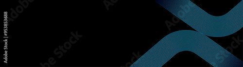 Linear futuristic line art background Design concept for AI and all Digital Communications.