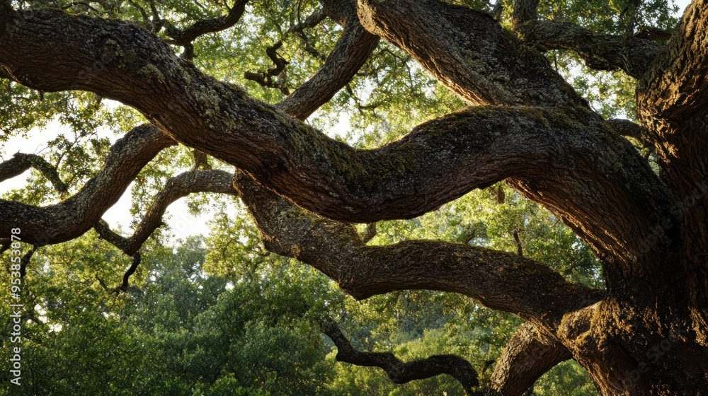 Obraz premium Ancient Oak Tree