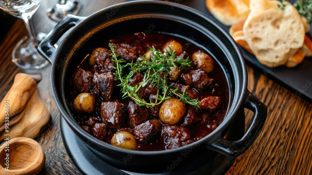 Beef Stew with Thyme and Onions Beef Stew with Thyme and Onions