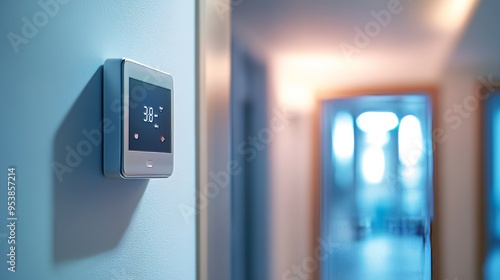 Advanced programmable thermostat for enhanced energy efficiency and home comfort control