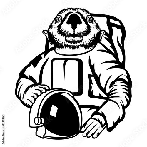 Astronaut Otter