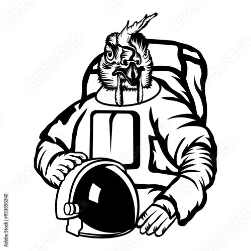 Astronaut Rooster