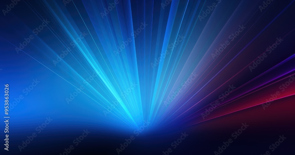 A vibrant abstract background featuring dynamic rays of blue and purple light, ideal for digital design and presentations. A vibrant abstract background featuring dynamic rays of blue and purple light, ideal for digital design and presentations.