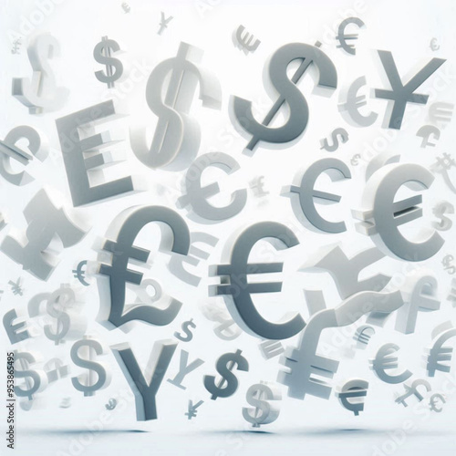 Free  Money vector money photo Gold coins and banknotes 3d cartoon style icon black Friday