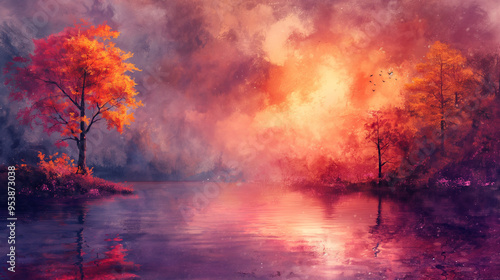 Beautiful abstract art backgrounds are perfect for websites, social media, and wall art. Generative AI Illustrations.