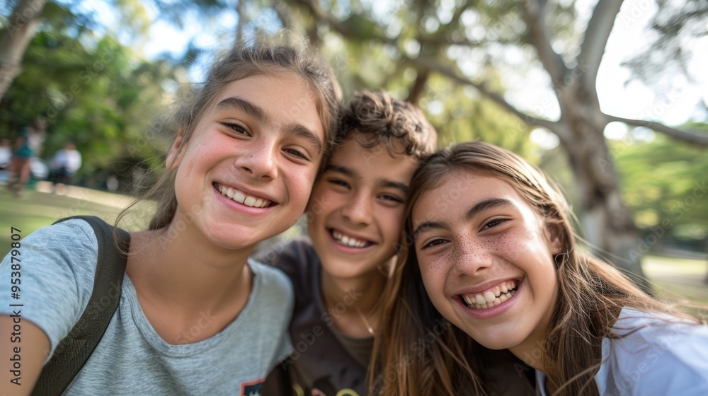 Young friends having a good time outdoors. Young friends having a good time outdoors.