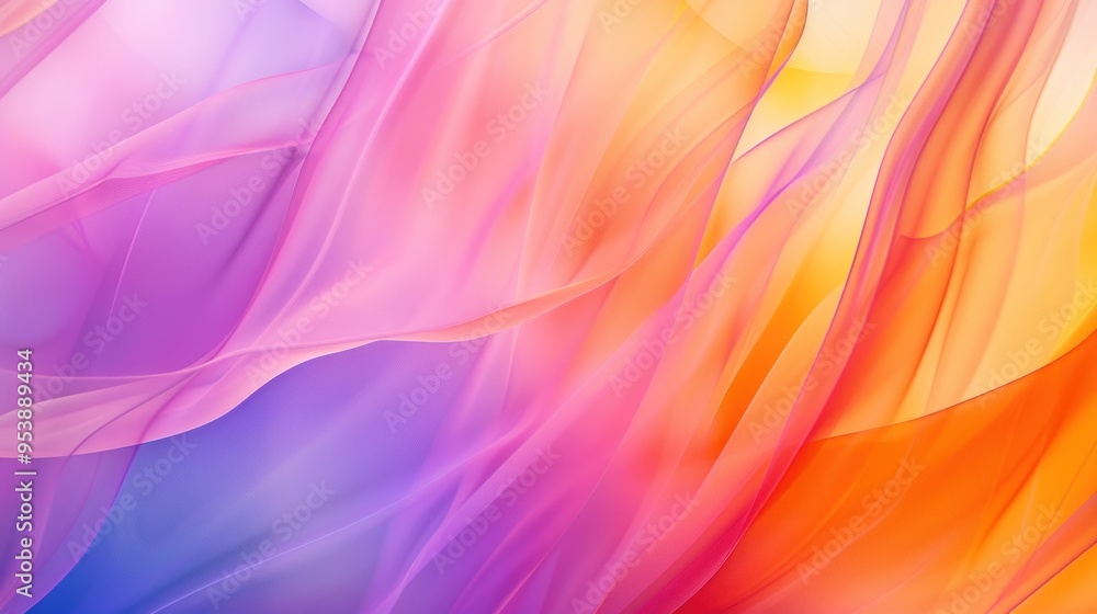 Abstract Swirling Gradient in Vibrant Hues Abstract Swirling Gradient in Vibrant Hues