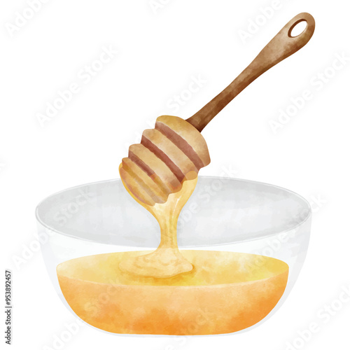 Honey dipper