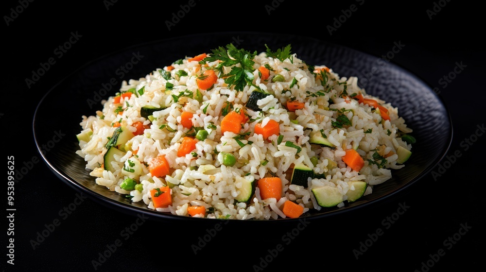 Delicious Fried Rice with Vegetables Delicious Fried Rice with Vegetables