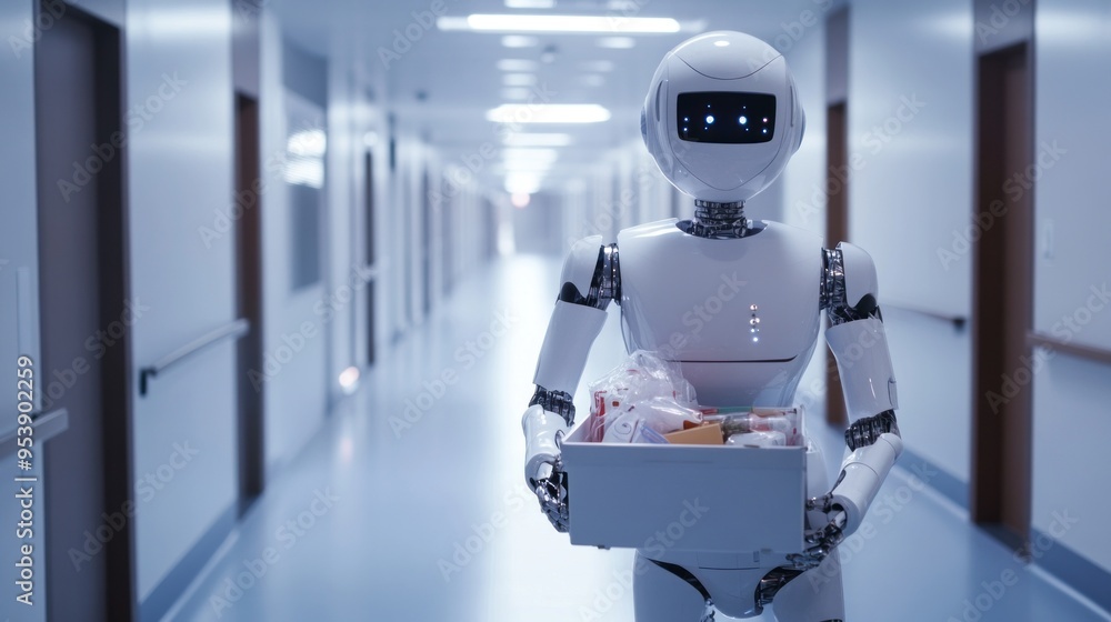 Robot Assistant in a Hospital Corridor Robot Assistant in a Hospital Corridor