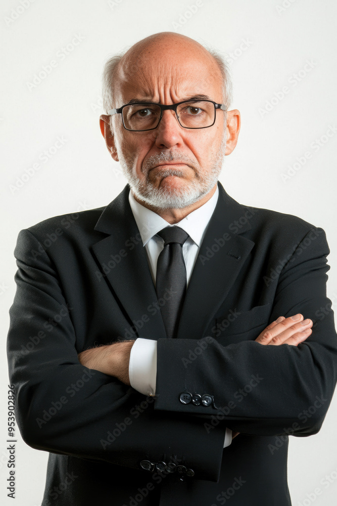 Serious Businessman.