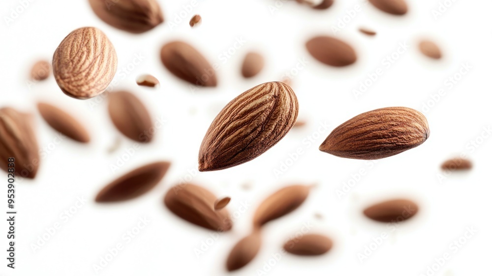 Falling Almonds Falling Almonds