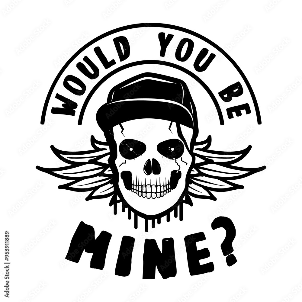 Anti Valentine day black poster badge design. Hand drawn lettering - would you be mine. For greetings cards, invitations. Good for t-shirt, mug, scrap booking, gift, printing press Anti Valentine day black poster badge design. Hand drawn lettering - would you be mine. For greetings cards, invitations. Good for t-shirt, mug, scrap booking, gift, printing press