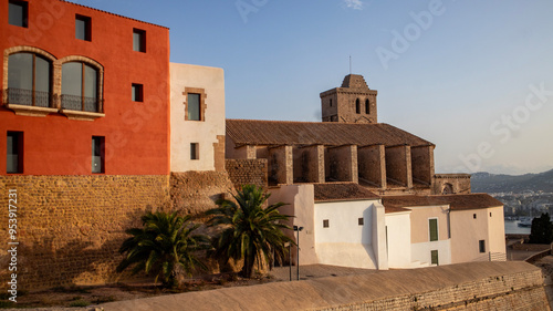 Old castle in Ibiza