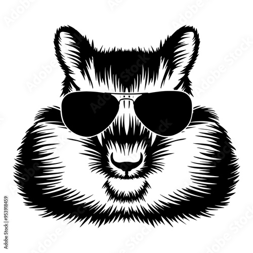 Chipmunk In Sunglasses