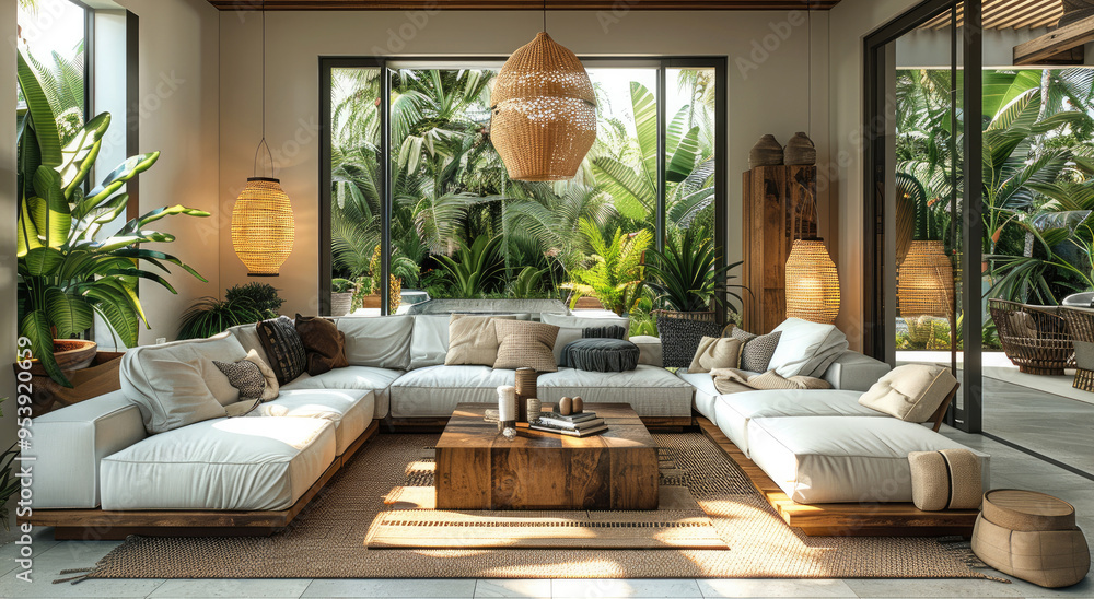 Modern tropical oasis typically revolves around soft whites, warm wood tones, and vibrant green accents. White walls create a clean, airy backdrop that allows natural light to bounce around the room. Modern tropical oasis typically revolves around soft whites, warm wood tones, and vibrant green accents. White walls create a clean, airy backdrop that allows natural light to bounce around the room.