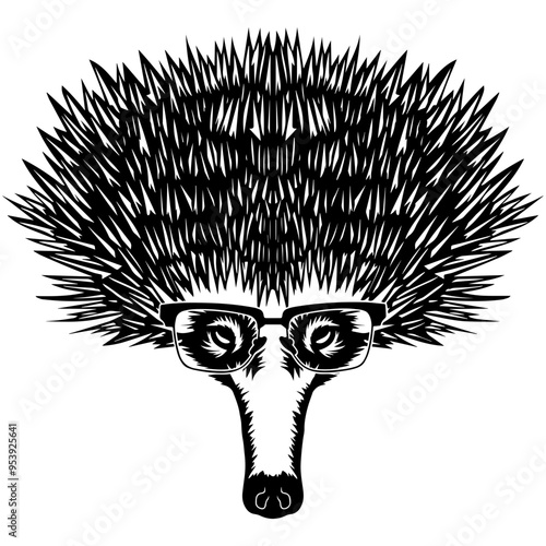 Echidna In Glasses