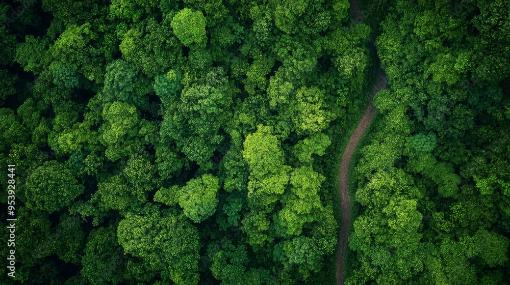 A high-quality stock image of a lush green forest with a walking trail on the right side, leaving space on the left for text. Perfect for nature themes, hiking, and outdoor adventures. A high-quality stock image of a lush green forest with a walking trail on the right side, leaving space on the left for text. Perfect for nature themes, hiking, and outdoor adventures.