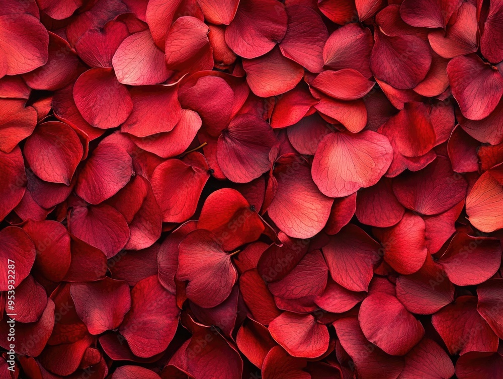 Close-up of red petals Close-up of red petals