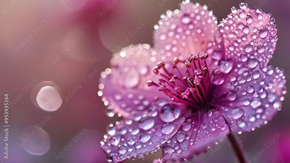 Close-Up of a Beautiful and Delicate Flower. Close-Up of a Beautiful and Delicate Flower.
