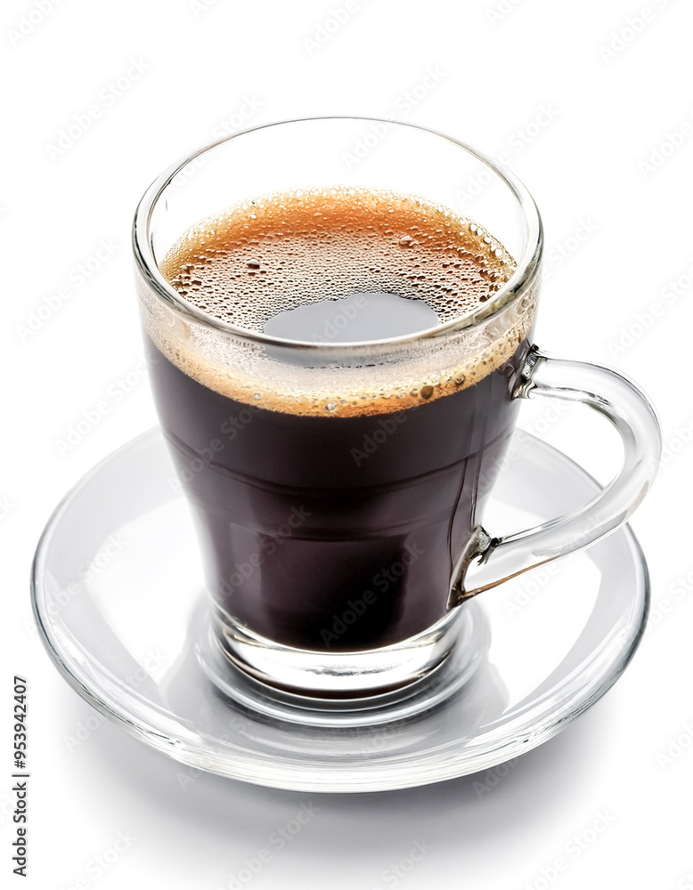black coffee isolated on white black coffee isolated on white