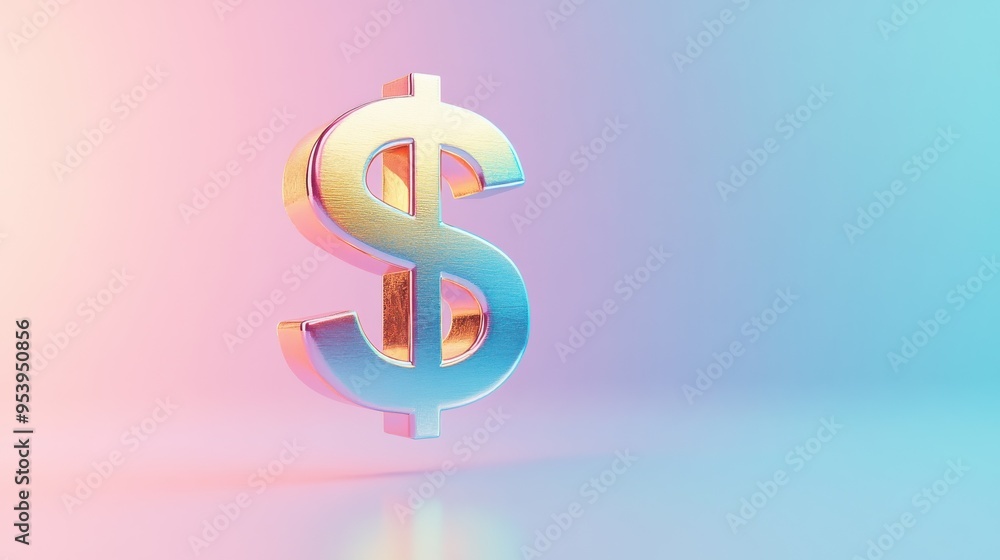 Floating Dollar Symbol Floating Dollar Symbol